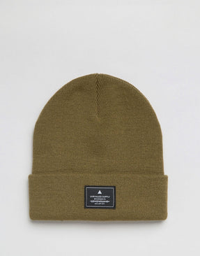 Patch Beanie In Olive