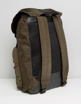 New Look Backpack In Dark Khaki